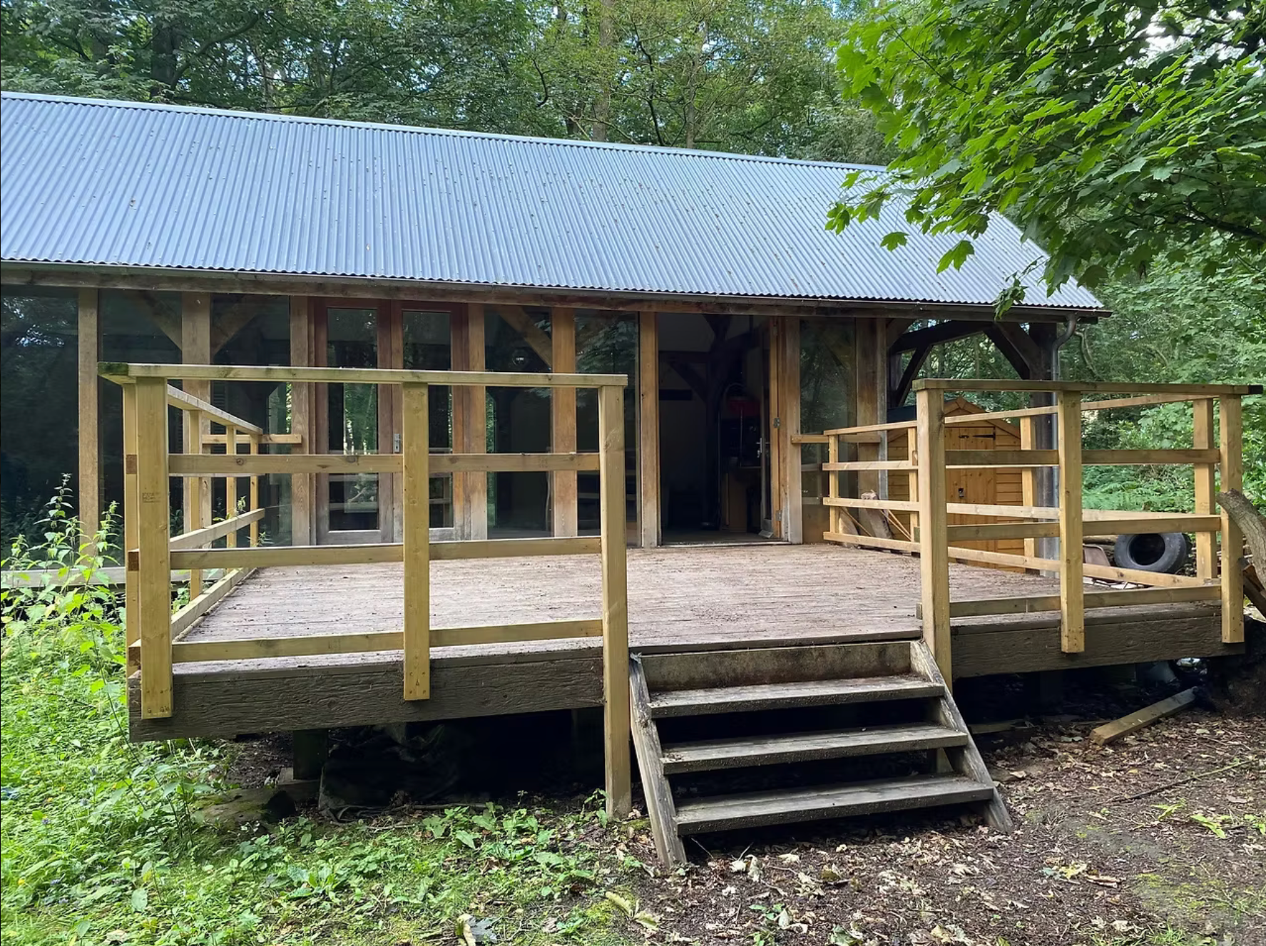 Imagery around our Woodland cabin