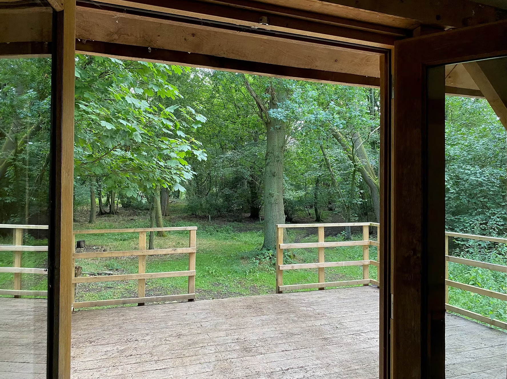 Imagery around our Woodland cabin