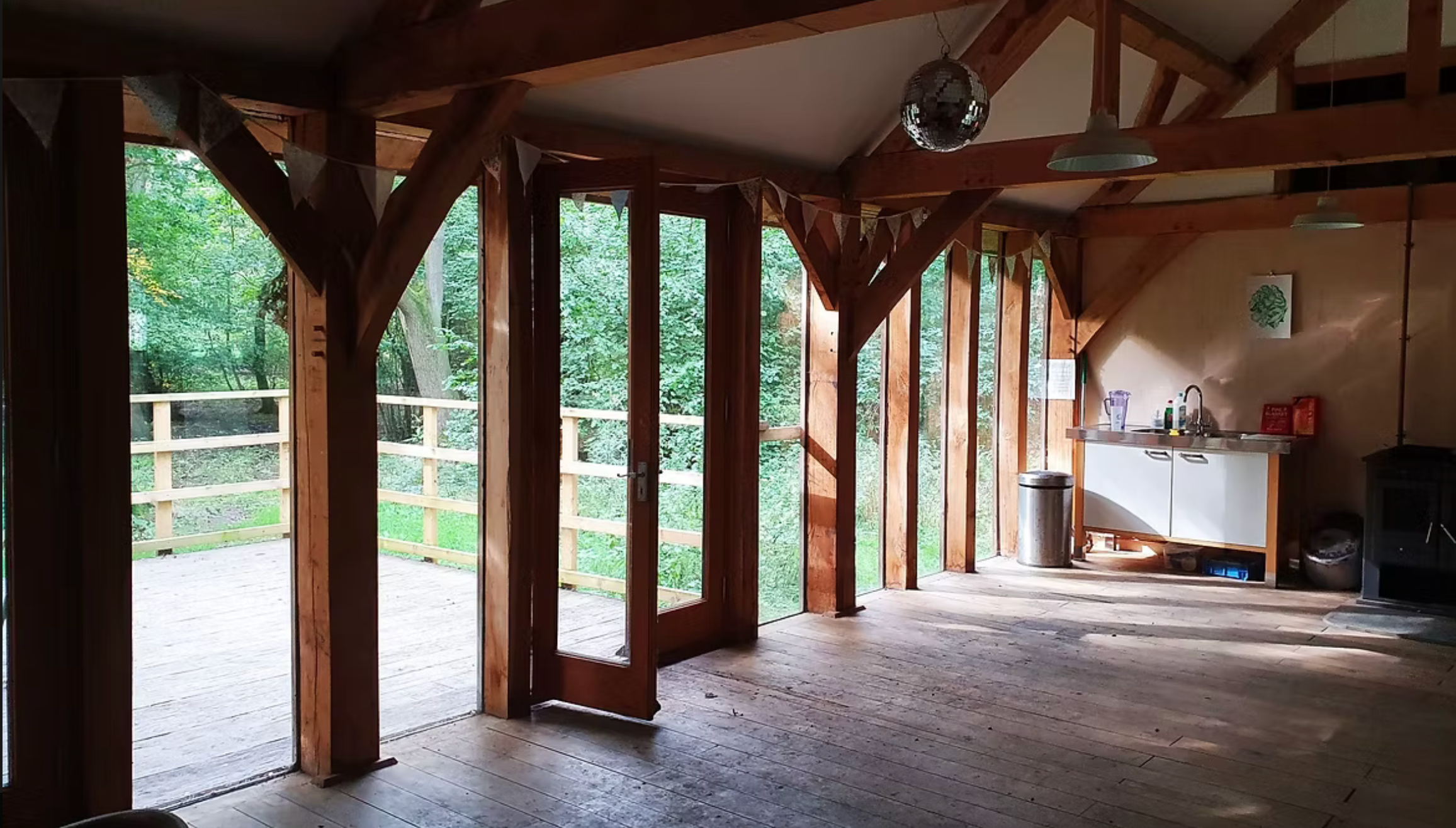 Imagery around our Woodland cabin